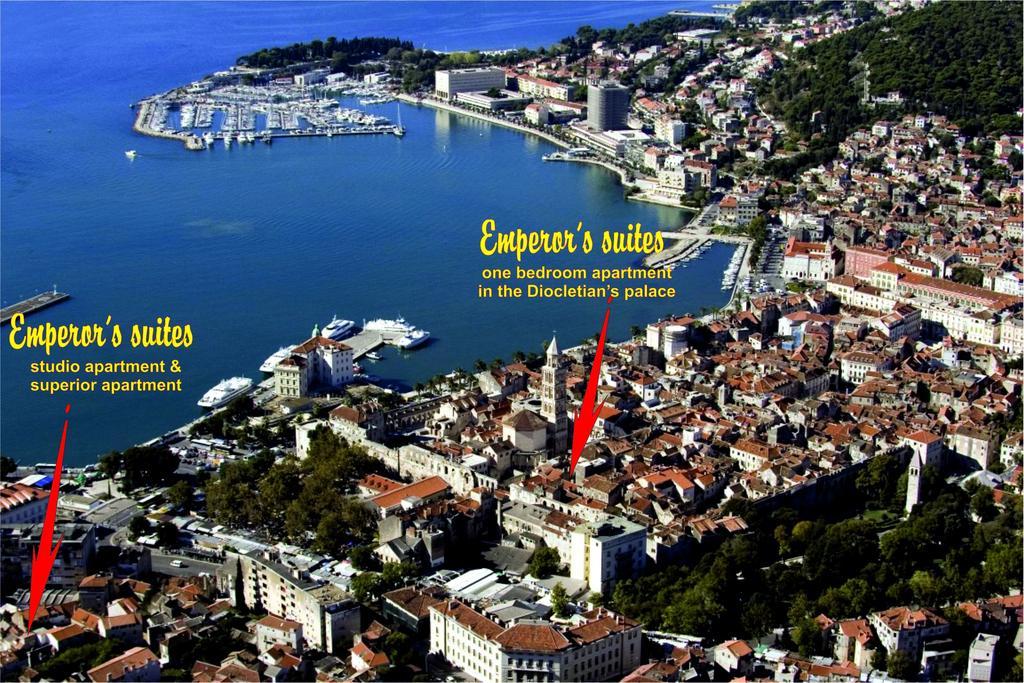 Emperor'S Suites Split Eksteriør bilde